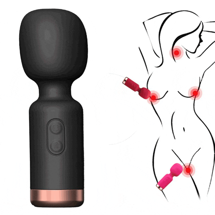 Mini Strong Shock  Vibrator Multi Frequency Second Small Massage