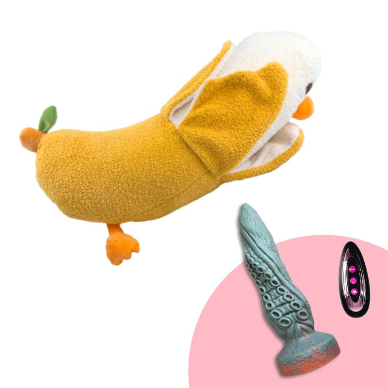 Plush Dildo Machine Thrusting Licking Dildo Machine Sex Toy With Remote Control