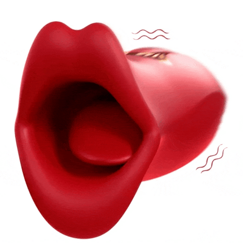 Rose Muncher 10 Biting & 10 Vibrating Modes Stimulate Nipple Clitoral Women Vibrator
